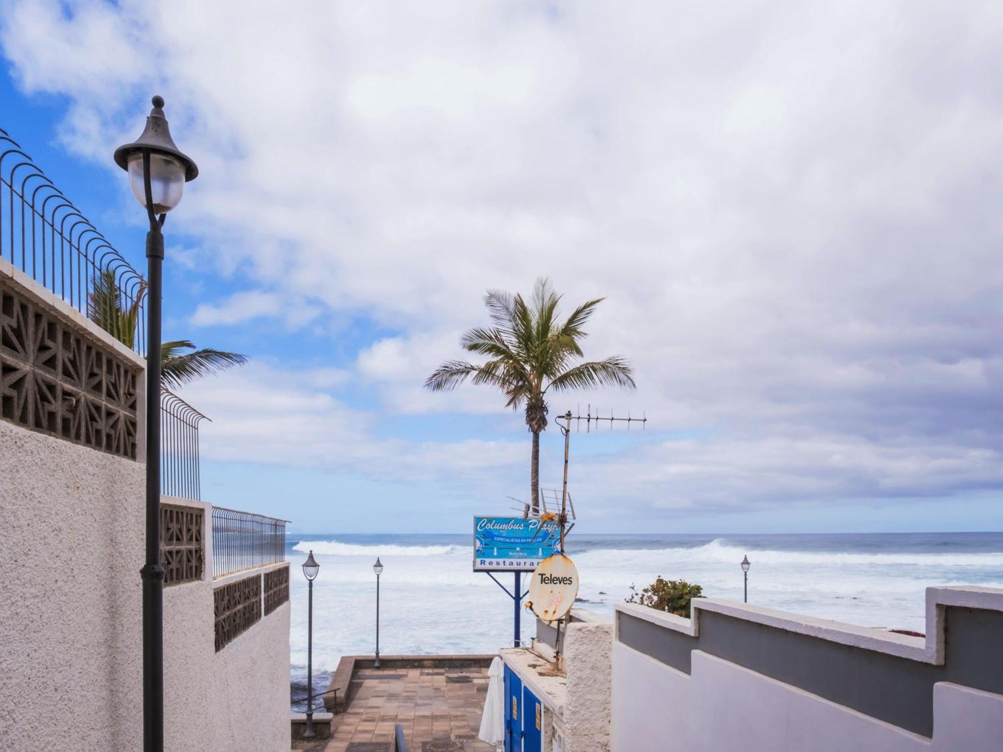 Live Punta Columbus Pool & Beach Front Punta Del Hidalgo Eksteriør billede